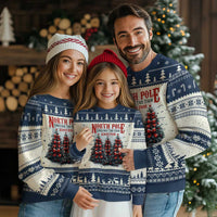 Xmas Coquette Ugly Christmas Sweater North pole Christmas Tree Farm Always Fresh - Wonder Print Shop