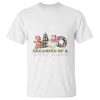 Dreaming Of A Pink Christmas T Shirt - Wonder Print Shop