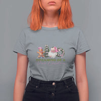 Dreaming Of A Pink Christmas T Shirt For Women - Wonder Print Shop