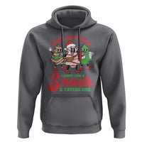 Funny Christmas Cake Hoodie Torn Between Looking' Like a Snack