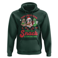 Funny Christmas Cake Hoodie Torn Between Looking' Like a Snack