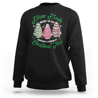Farm Fresh Christmas Tree Cakes Sweatshirt - Wonder Print Shop