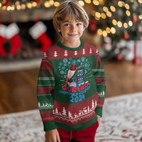 Our First Christmas Together 2024 Ugly Christmas Sweater - Wonder Print Shop