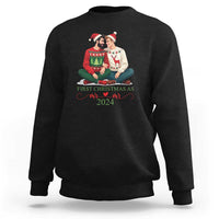 Our First Christmas As Mr Mr 2024 Sweatshirt LGBT Gay Couple Xmas - Wonder Print Shop
