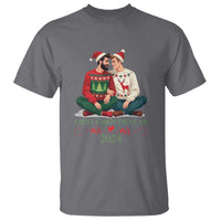 Our First Christmas As Mr Mr 2024 T Shirt LGBT Gay Couple Xmas - Wonder Print Shop