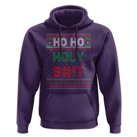 Funny Christmas Hoodie Ho Ho Holy Shit