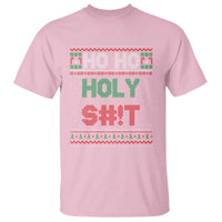 Funny Christmas T Shirt Ho Ho Holy Shit - Wonder Print Shop