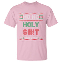 Funny Christmas T Shirt Ho Ho Holy S#!t What A Year - Wonder Print Shop