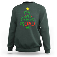 My First Christmas As Dad Family Matching Sweatshirt - Wonder Print Shop