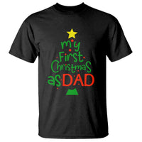 My First Christmas As Dad Family Matching T Shirt - Wonder Print Shop