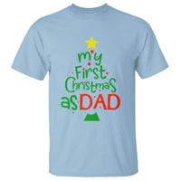 My First Christmas As Dad Family Matching T Shirt - Wonder Print Shop
