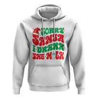 Funny First Christmas Hoodie Sorry Santa I Drank The Milk