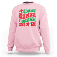 Funny First Christmas Sweatshirt Sorry Santa I Drank The Milk - Wonder Print Shop