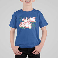 Funny Santa Baby T Shirt For Kid - Wonder Print Shop