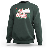 Funny Santa Baby Sweatshirt - Wonder Print Shop
