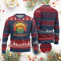 Funny Xmas Dumpster Fire Ugly Christmas Sweater I Hope You Have The Year That You Deserve - Wonder Print Shop