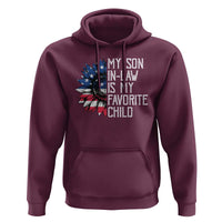 Funny My Son In Law Is My Favorite Child Hoodie American Flag Sunflower
