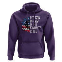 Funny My Son In Law Is My Favorite Child Hoodie American Flag Sunflower