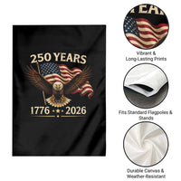 250 Anniversary USA Patriotic Eagle Garden Flag 250th 4th Of July 1776 2026 Flag