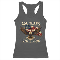 250 Anniversary USA Patriotic Eagle Racerback Tank Top 250th 4th Of July 1776 2026 Flag