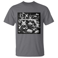 Funny Bunny Gang T Shirt Vintage Rabbit Meme