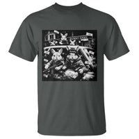 Funny Bunny Gang T Shirt Vintage Rabbit Meme