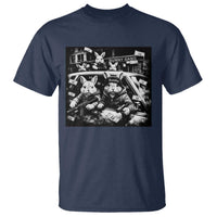 Funny Bunny Gang T Shirt Vintage Rabbit Meme