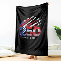 250th Anniversary USA Throw Blanket Patriotic 250 Years American 4th July 1776 2026