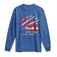 250th Anniversary USA Long Sleeve Shirt Patriotic 250 Years American 4th July 1776 2026