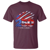 250th Anniversary USA T Shirt Patriotic 250 Years American 4th July 1776 2026