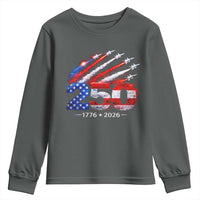 250th Anniversary USA Youth Sweatshirt Patriotic 250 Years American 4th July 1776 2026