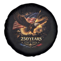 Eagle 250 Anniversary Usa Spare Tire Cover 1776 2026 Patriotic 4th Of July 250 Year American Flag