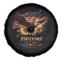 Eagle 250 Anniversary Usa Spare Tire Cover 1776 2026 Patriotic 4th Of July 250 Year American Flag