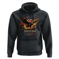 Eagle 250 Anniversary Usa Hoodie 1776 2026 Patriotic 4th Of July 250 Year American Flag