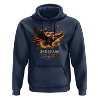 Eagle 250 Anniversary Usa Hoodie 1776 2026 Patriotic 4th Of July 250 Year American Flag