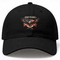 250 Years USA Baseball Cap Patriotic Eagle America Flag 250th Anniversary 1776 2026