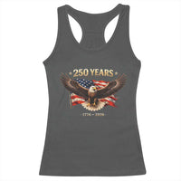 250 Years USA Racerback Tank Top Patriotic Eagle America Flag 250th Anniversary 1776 2026
