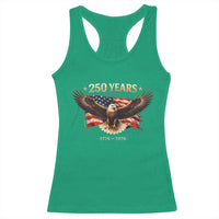 250 Years USA Racerback Tank Top Patriotic Eagle America Flag 250th Anniversary 1776 2026