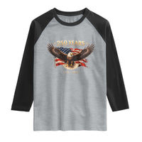 250 Years USA Raglan Shirt Patriotic Eagle America Flag 250th Anniversary 1776 2026