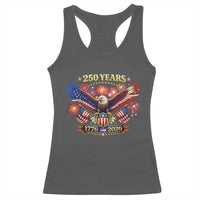 USA 250th Anniversary Eagle Racerback Tank Top 4th July Independence Day Patriotic USA Flag