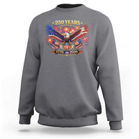 USA 250th Anniversary Eagle Sweatshirt 4th July Independence Day Patriotic USA Flag