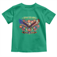 USA 250th Anniversary Eagle Toddler T Shirt 4th July Independence Day Patriotic USA Flag