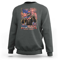 Bigfoot 250th Anniversary Sweatshirt USA Independence 250 Years Of Freedom 1776 2026 Patriotic Flag