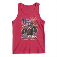 Bigfoot 250th Anniversary Tank Top USA Independence 250 Years Of Freedom 1776 2026 Patriotic Flag