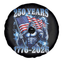 Bigfoot 250th Anniversary America Spare Tire Cover 250 Years Of Freedom 4th July 1776 2026 Patriotic Flag