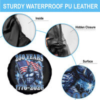 Bigfoot 250th Anniversary America Spare Tire Cover 250 Years Of Freedom 4th July 1776 2026 Patriotic Flag