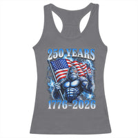 Bigfoot 250th Anniversary America Racerback Tank Top 250 Years Of Freedom 4th July 1776 2026 Patriotic Flag