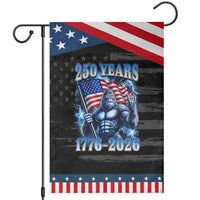 Bigfoot 250th Anniversary America Patriotic Garden Flag 250 Years Of Freedom 4th July 1776 2026 Patriotic Flag