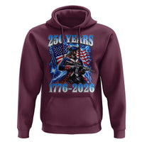 250th Anniversary Yankee Spirit Hoodie 1776 2026 Patriotic Tactical Minuteman US Flag