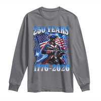 250th Anniversary Yankee Spirit Long Sleeve Shirt 1776 2026 Patriotic Tactical Minuteman US Flag